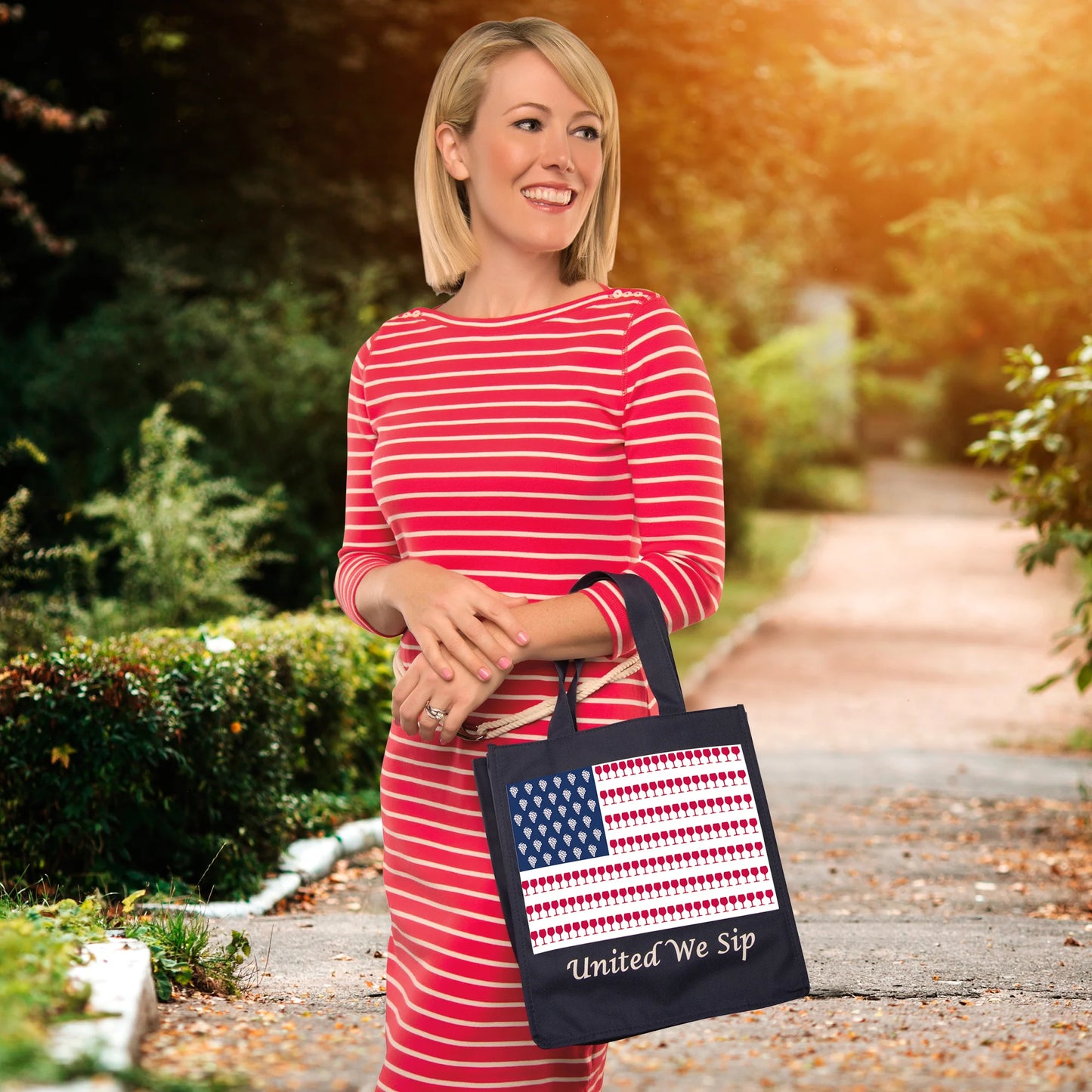 Tote - 6 Bottle Bag - United We Sip