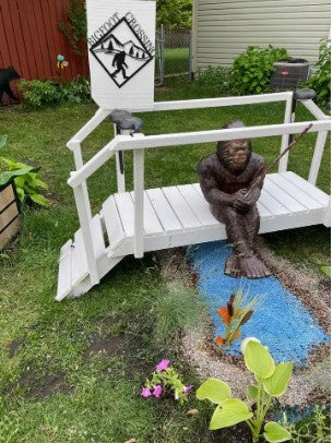 Steel Sign - Bigfoot Crossing ("Big Sky")