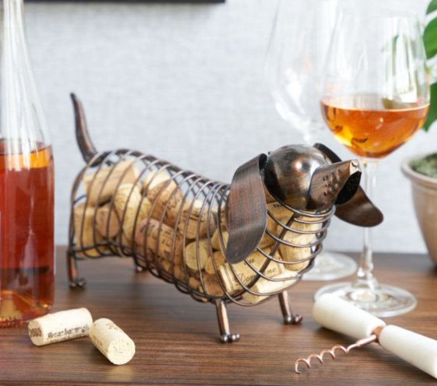 Cork Holder - Woof Dachshund