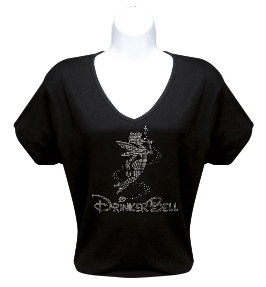 Rhinestone T-Shirt - Drinker Bell