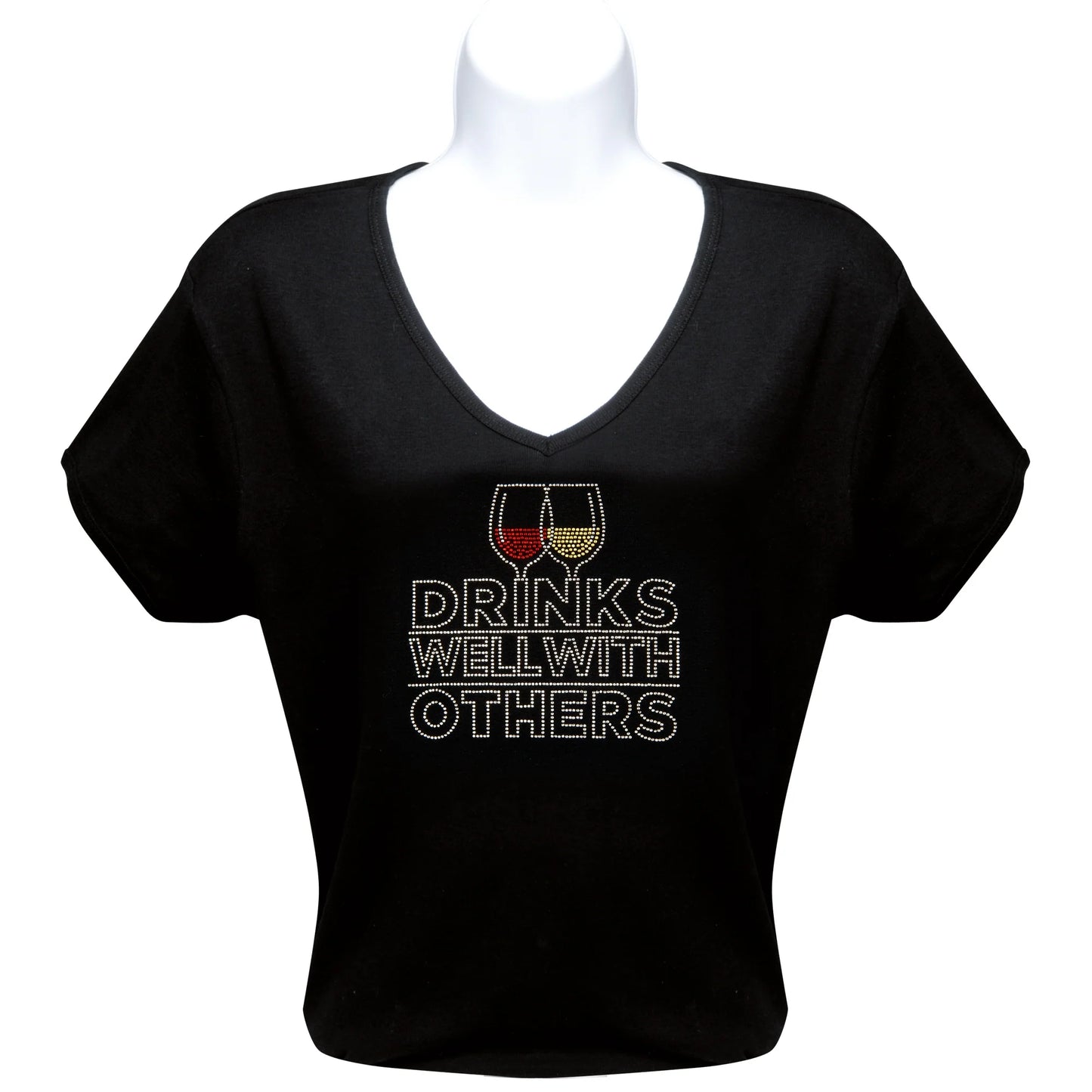 Rhinestone T-Shirt - Drinks Well