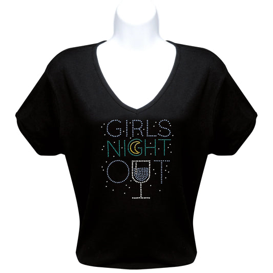 Rhinestone T-Shirt - Girls Night Out