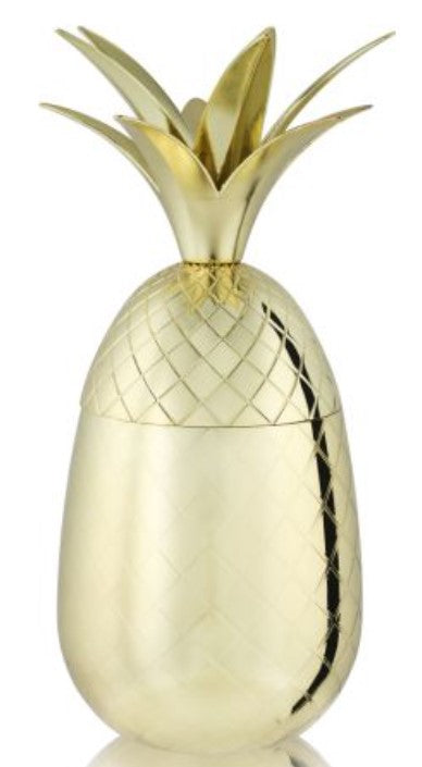 16 oz. Gold Pineapple Tumbler by Viski® - UR Gifts 4 All Seasons