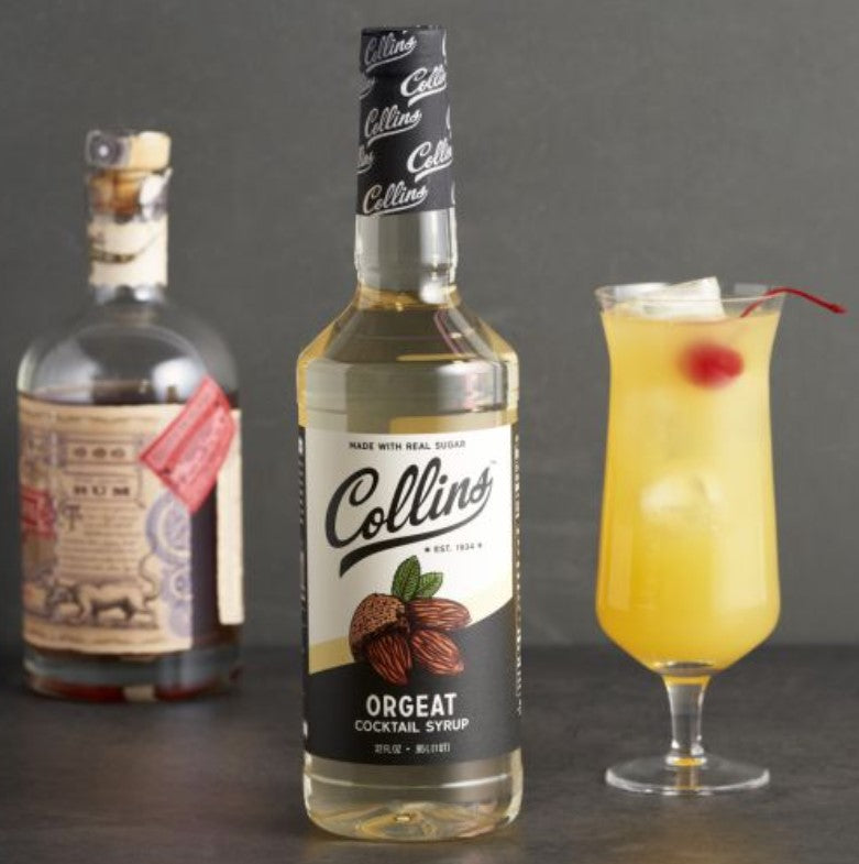 Orgeat Cocktail Syrup by Collins - UR Gifts 4 All Seasons
