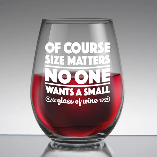 Stemless Wine Glass