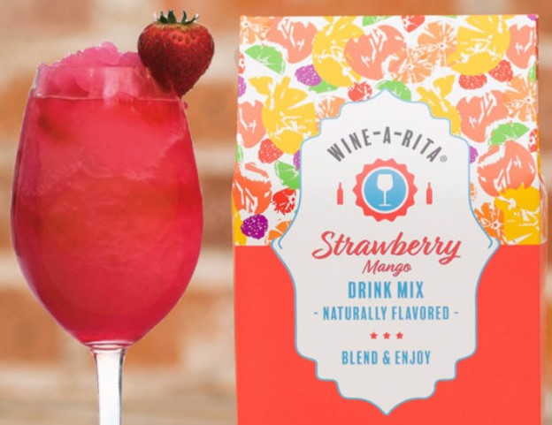 Wine Glass & Huggie - Wine-A-Rita