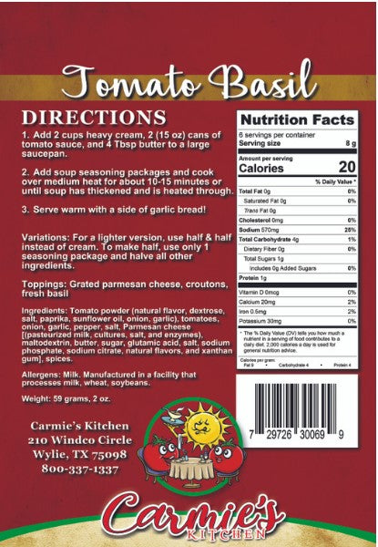 Soup Mix - Tomato Basil