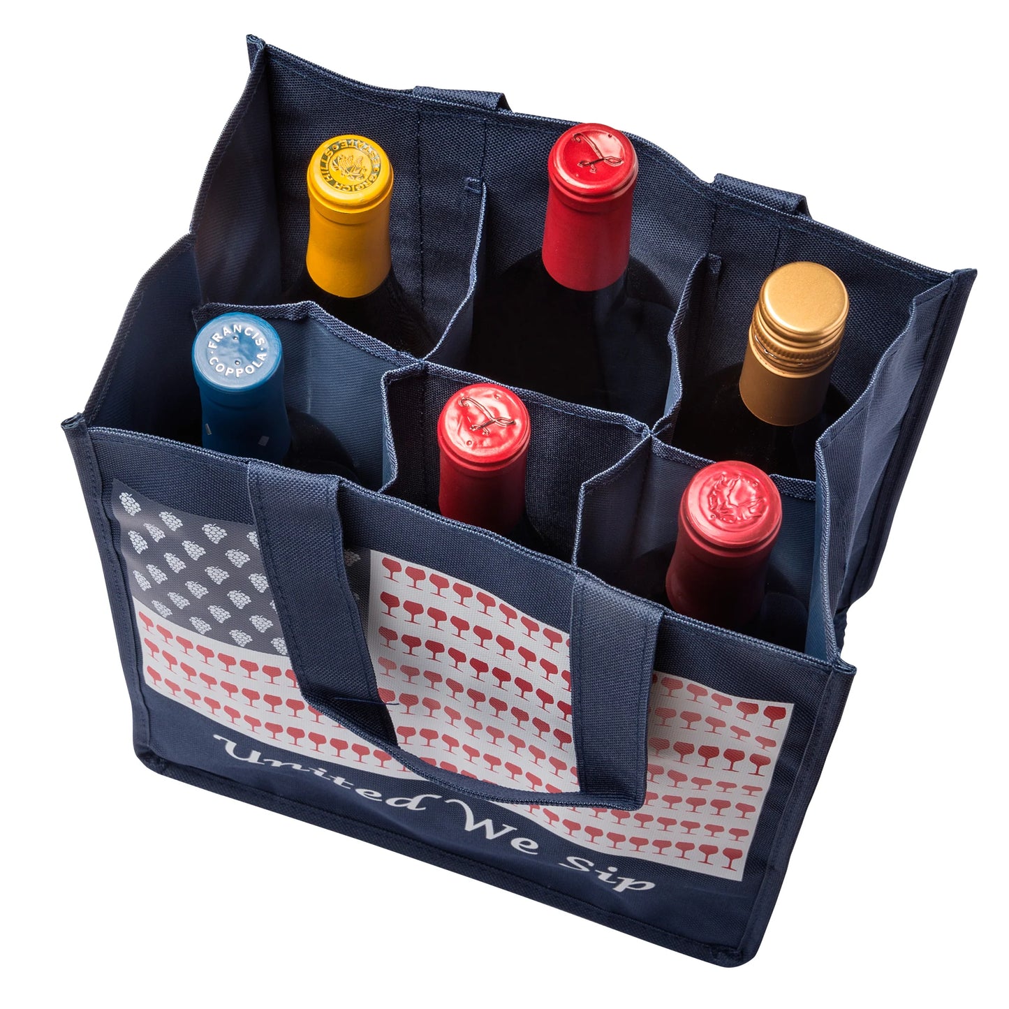 Tote - 6 Bottle Bag - United We Sip