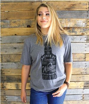 T-Shirt - Whiskey - UR Gifts 4 All Seasons