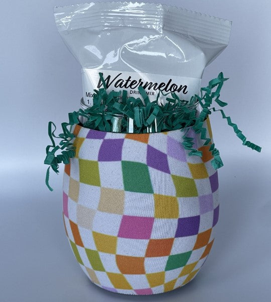 Wine Glass & Huggie - Wine-A-Rita