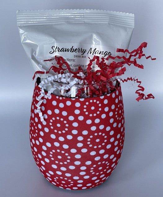 Wine Glass & Huggie - Wine-A-Rita