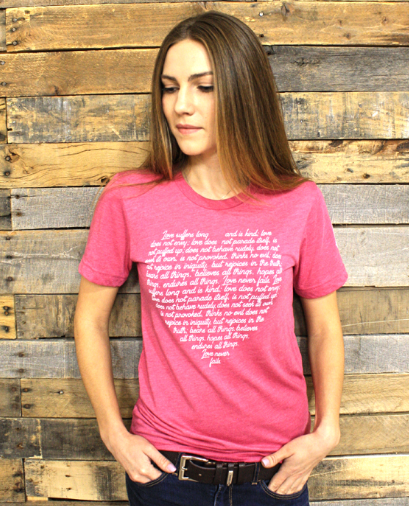 Slim Fit T-Shirt - Love