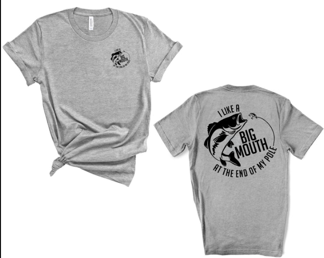 T-Shirt - Big Mouth Fishing