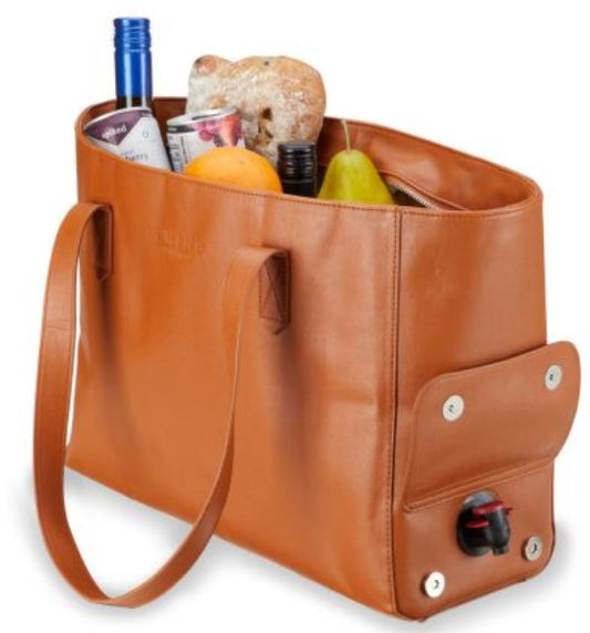 Insulated Wine Tote w/ Spout by Twine Living