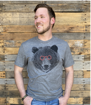 T-Shirt - Bear w/Glasses