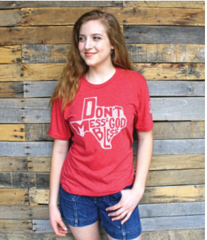 T-Shirt - Don't Mess & God Bless