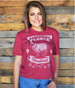 T-Shirt - Fleece Navidad