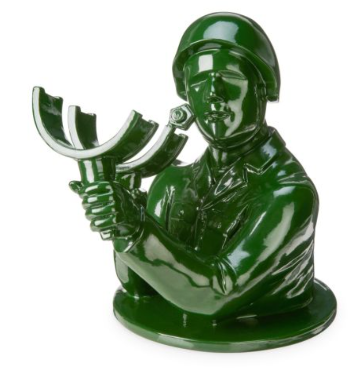 Wine Bottle Holder - Army Man