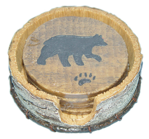 Bear & Birch Coaster Set