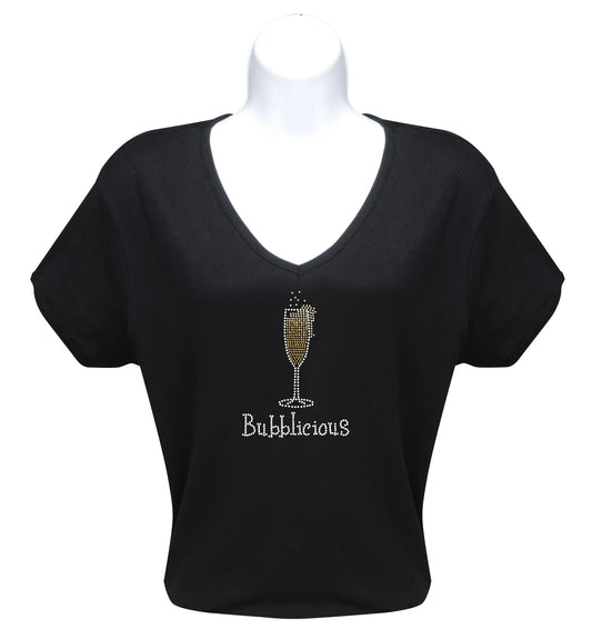 Rhinestone T-Shirt - Bubblicious