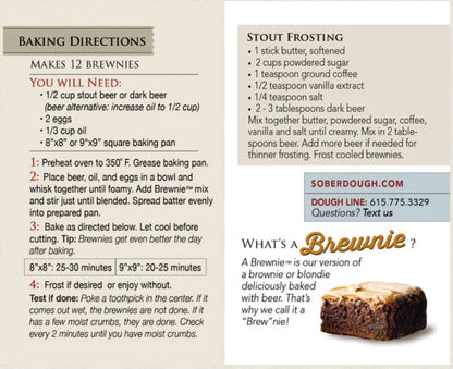 Brownies -  Chocolate Stout Brewnies