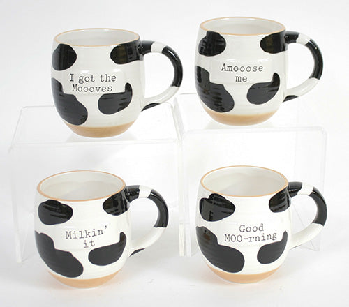 Ceramic Cow Mugs