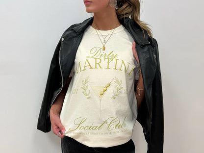 T-Shirt - Dirty Martini - COCKTAIL CLUB