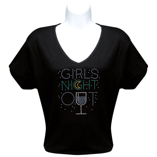 Rhinestone T-Shirt - Girls Night Out