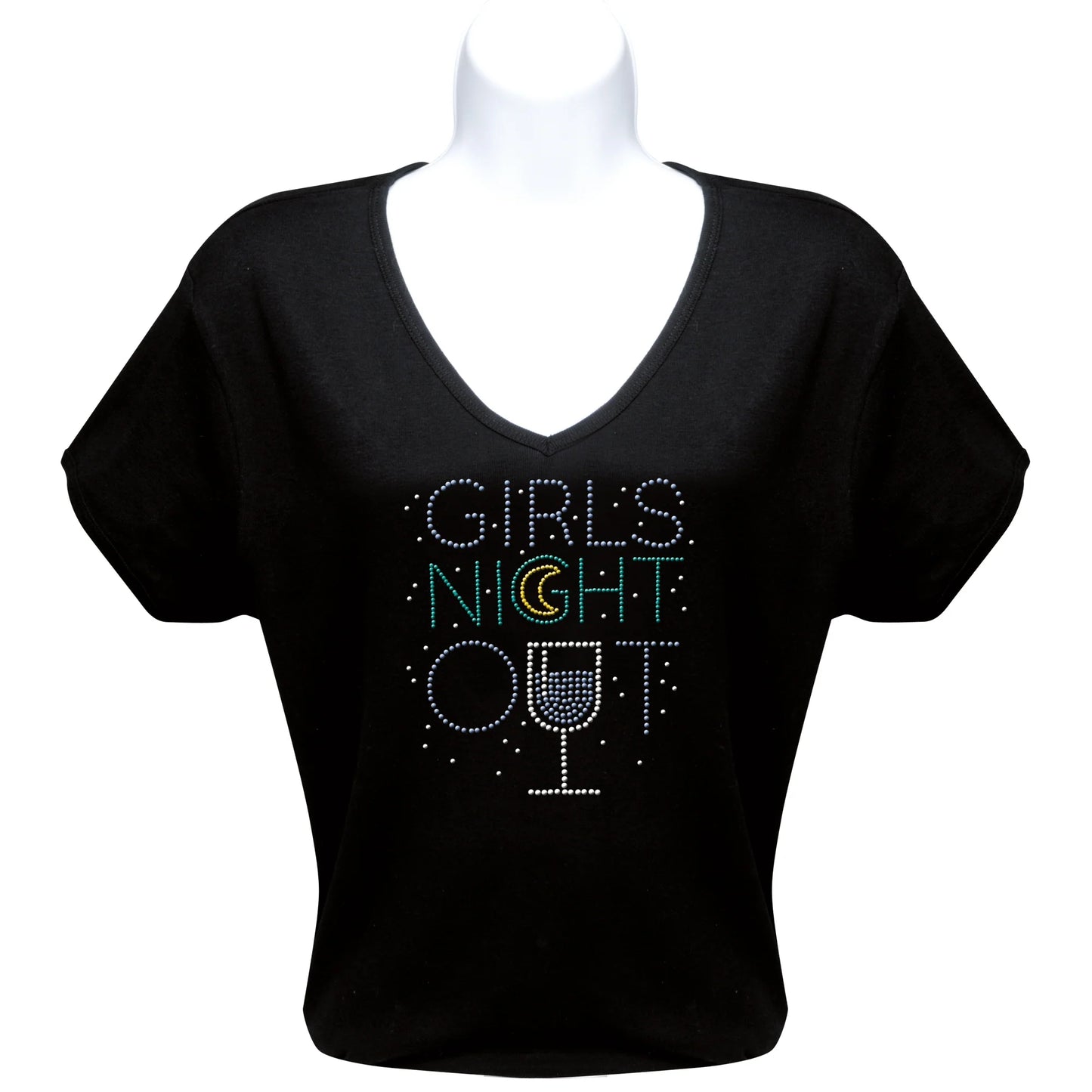 Rhinestone T-Shirt - Girls Night Out
