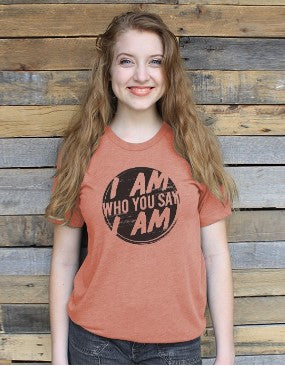 Slim Fit T-Shirt - I Am Who You Say I Am