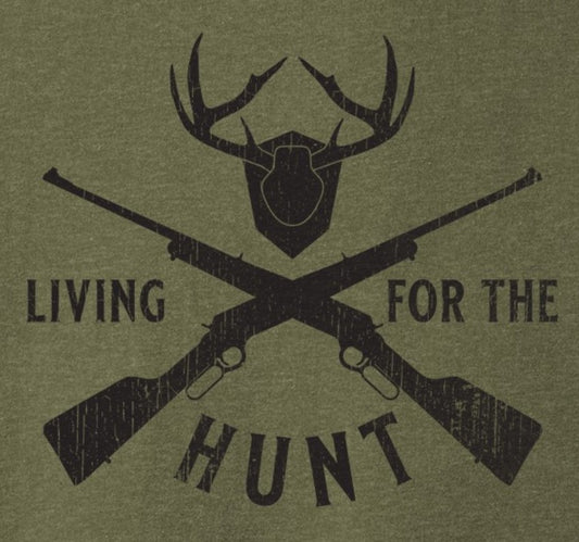 Slim Fit - T-Shirt - Livin' for the Hunt
