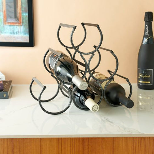 Bottle Rack - Wine Horseshoe Shrine - UR Gifts 4 All Seasons