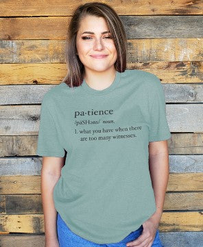 Slim fit T-Shirt - Patience