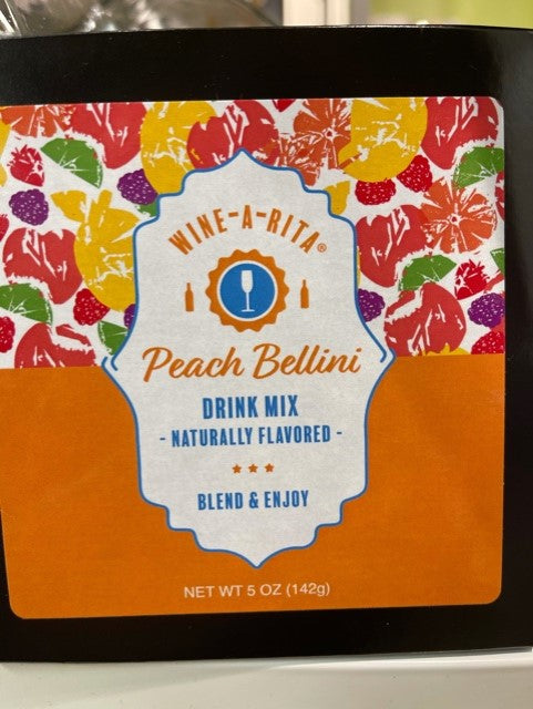 Drink Mix - Peach Bellini - Wine-A-Rita - UR Gifts 4 All Seasons