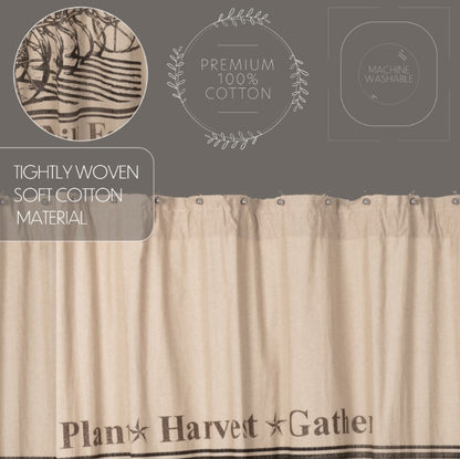 Sawyer Mill Charcoal Plow Shower Curtain