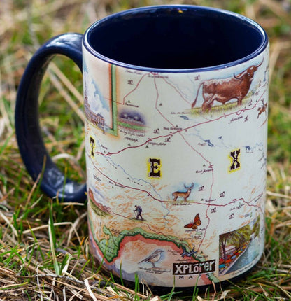 Ceramic Mug - Texas State Map