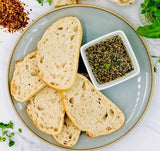 Basil Pesto Bread Dipping Oil