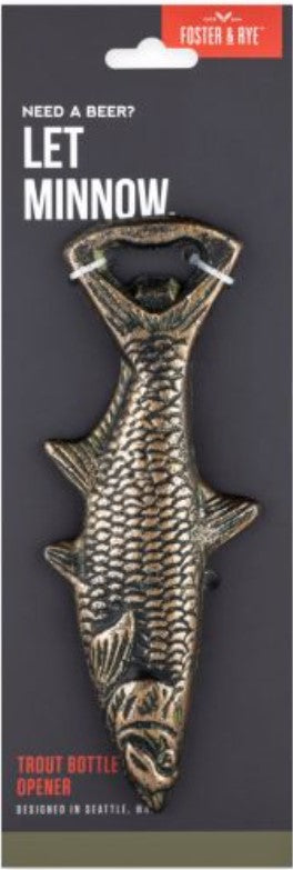 Cast Iron Fish Bottle Opener by Foster & Rye