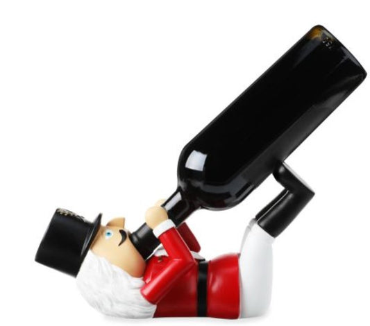 Wine Bottle Holder - Nutcracker
