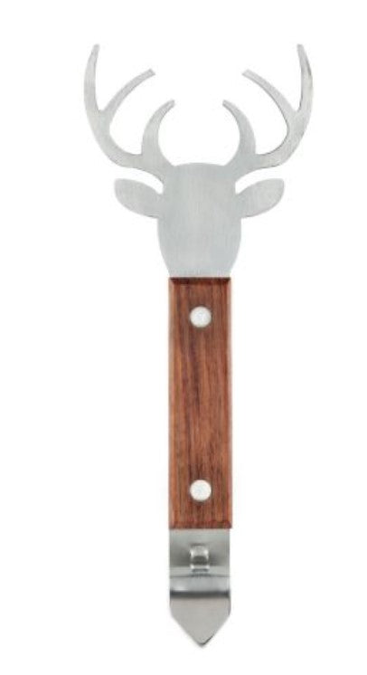 Stag Acacia Wood Bottle Opener by Foster & Rye