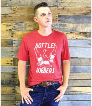 T-Shirt - Bottles & Bobbers
